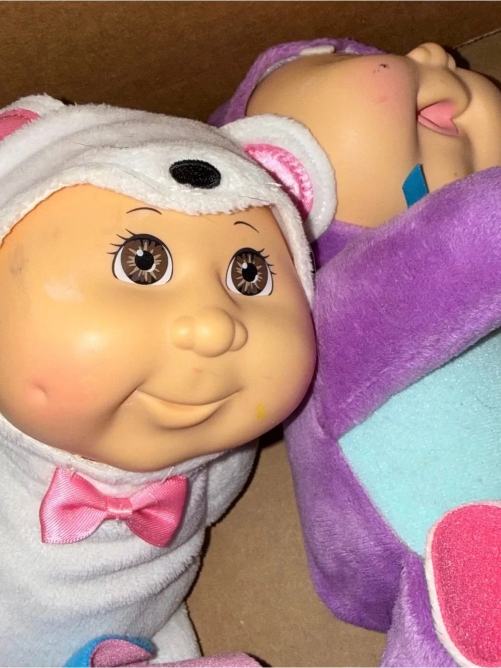 Cabbage Patch Kids Cutie Dolls Pig Elephant Dog Unicorn Hippo Bear Lot 9 CPK